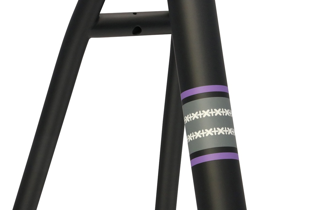 Soma Frame Double Cross Matte Blk | Soma Fab Shop